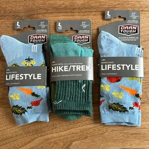 Darn Tough Vermont New first quality women’s socks 3 pair Small